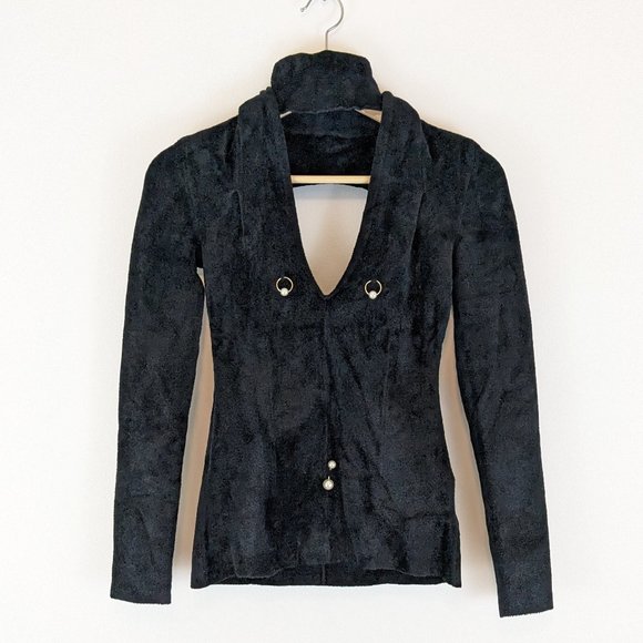 ALEXANDER WANG Velvet Sweater Choker Piercings - Picture 3 of 13